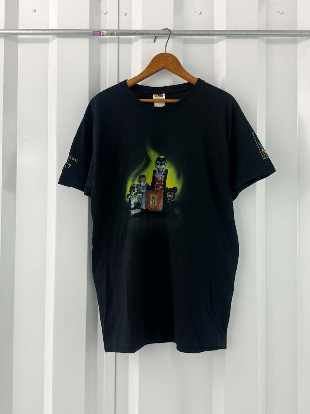 Full Moon Features Demonic Toys Movie Poster Horror Graphic T-Shirt Black Size L